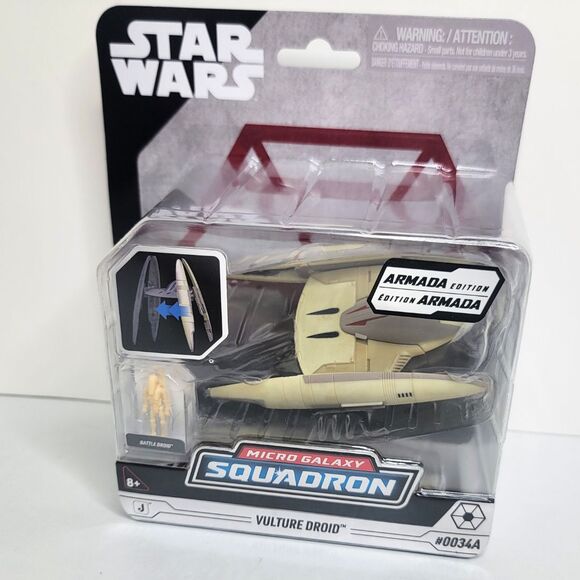 Star Wars Micro Galaxy Squadron VULTURE DROID ARMADA EDITION #0034A - NIB - Picture 2 of 6